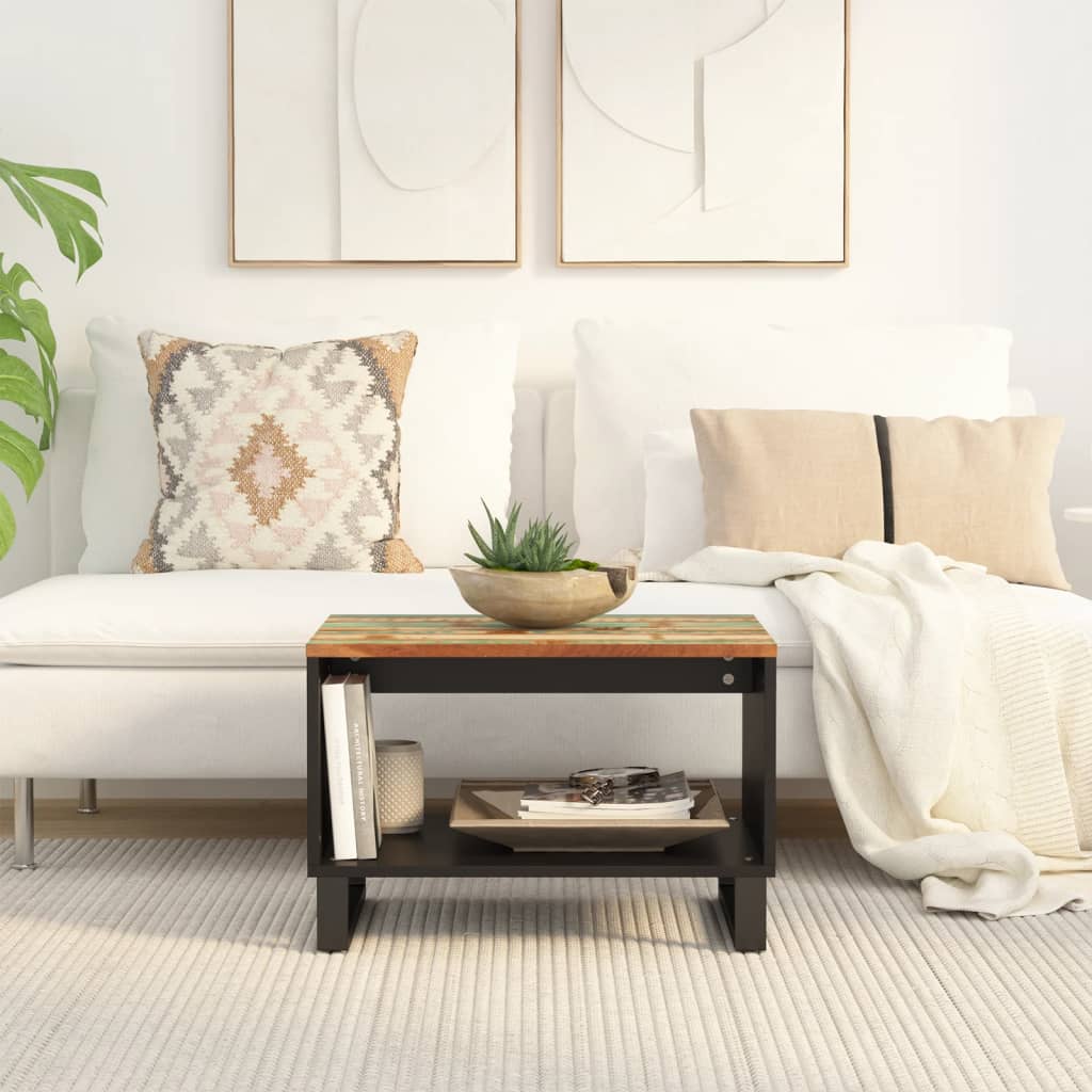 Coffee Table 60X50X40 Cm Solid Wood Reclaimed