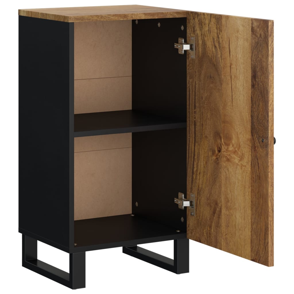 Sideboard With Door 40X31X75 Cm Solid Wood Mango