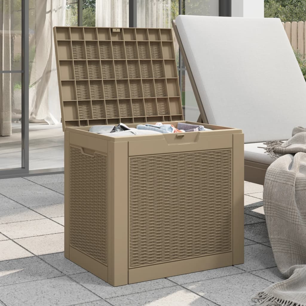 Garden Storage Box 55.5X43X53 Cm Polypropylene