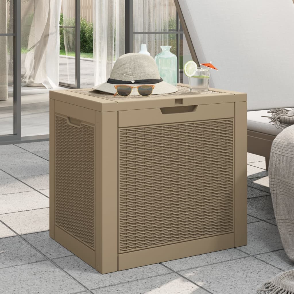Garden Storage Box 55.5X43X53 Cm Polypropylene