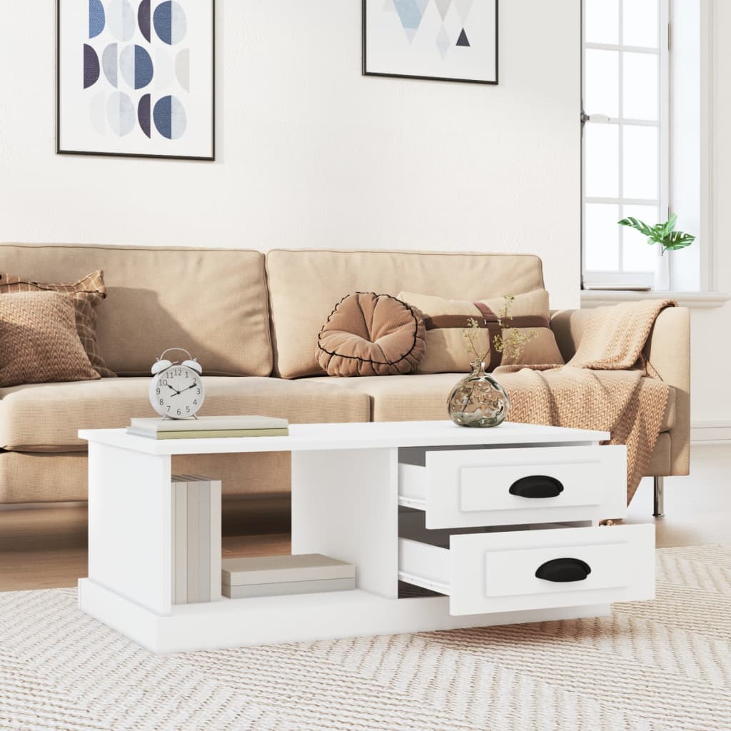 Coffee Table 90X50X35 Cm Engineered Wood