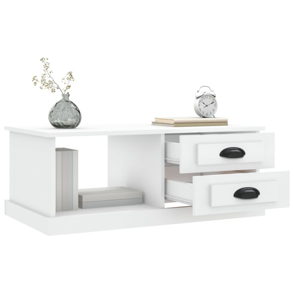 Coffee Table 90X50X35 Cm Engineered Wood