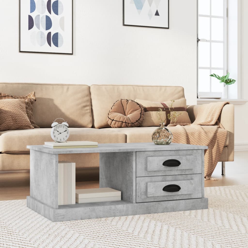 Coffee Table 90X50X35 Cm Engineered Wood