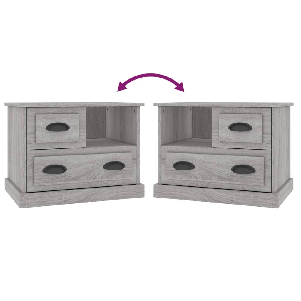 Bedside Cabinet 60X39X45 Cm