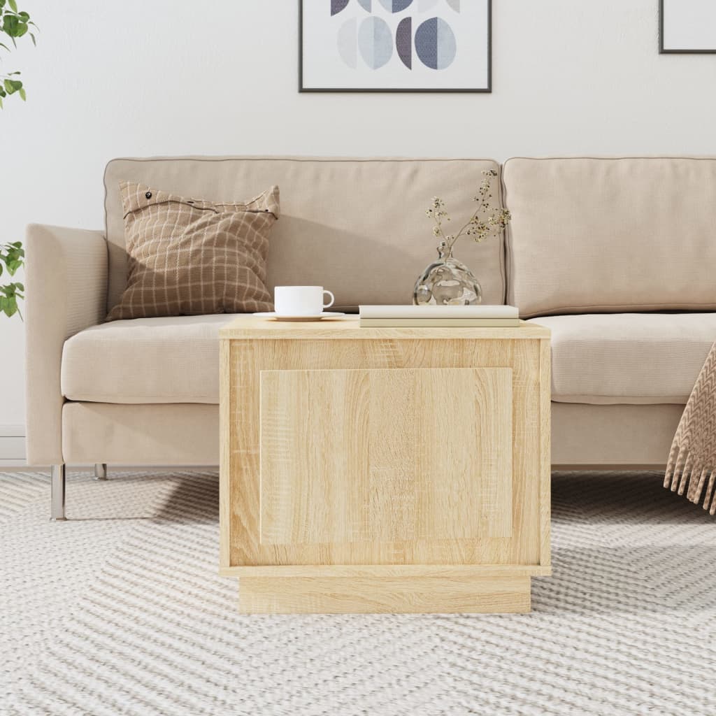 Coffee Table 51X50X44 Cm Engineered Wood