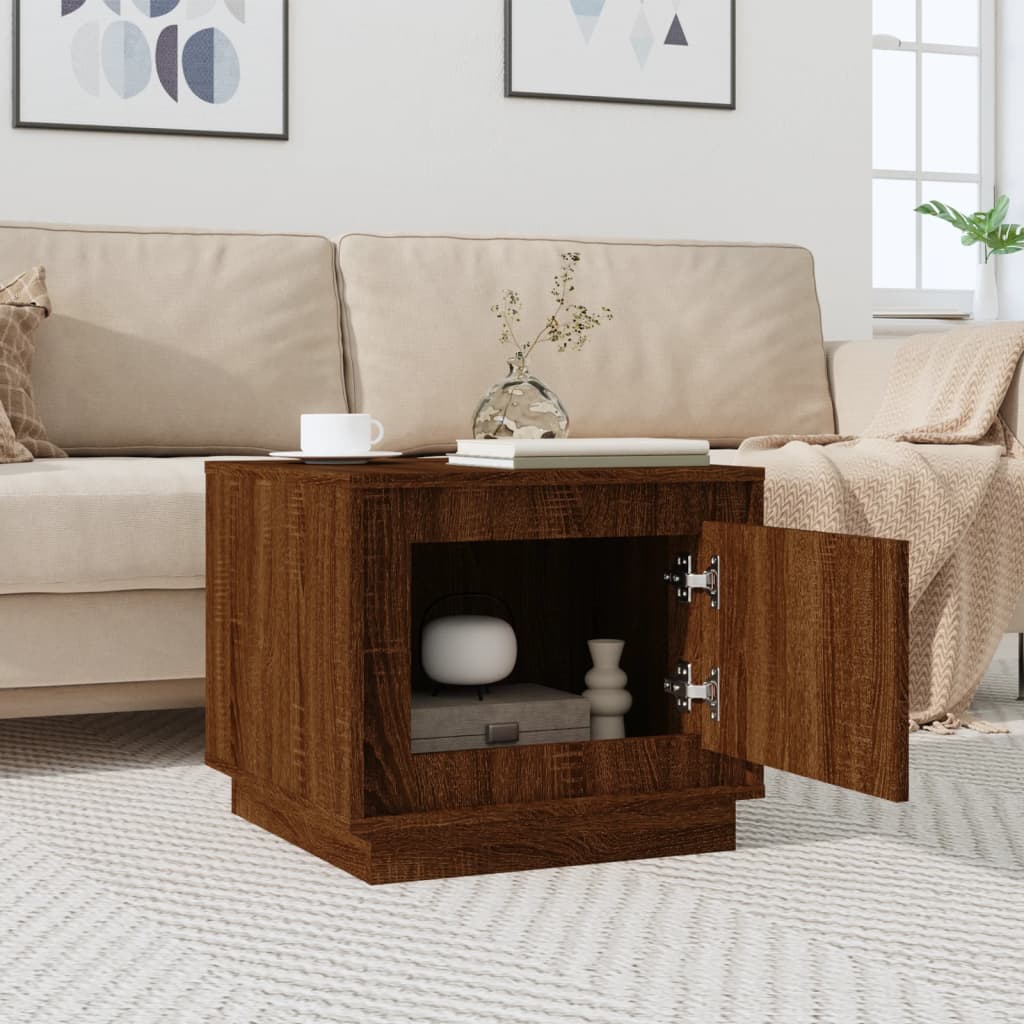 Coffee Table 51X50X44 Cm Engineered Wood