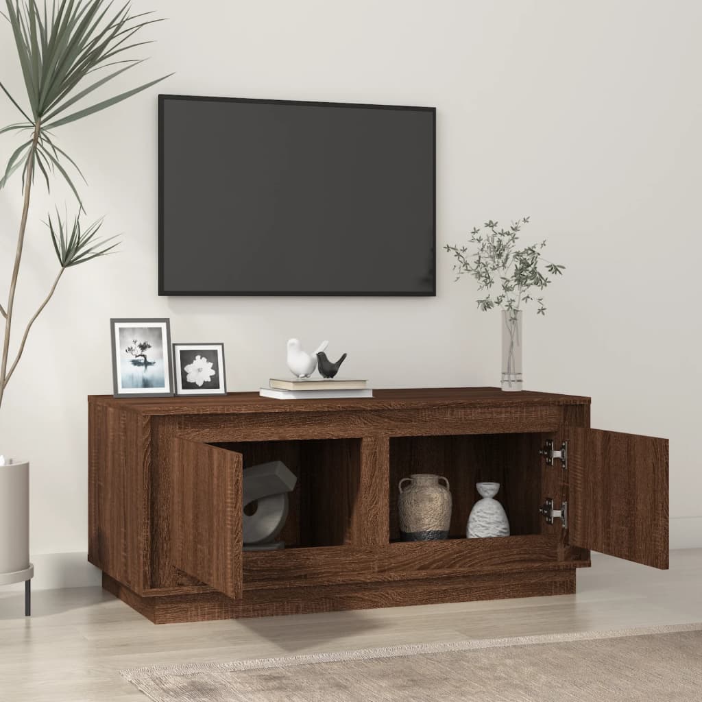 Coffee Table 102X50X44 Cm Engineered Wood