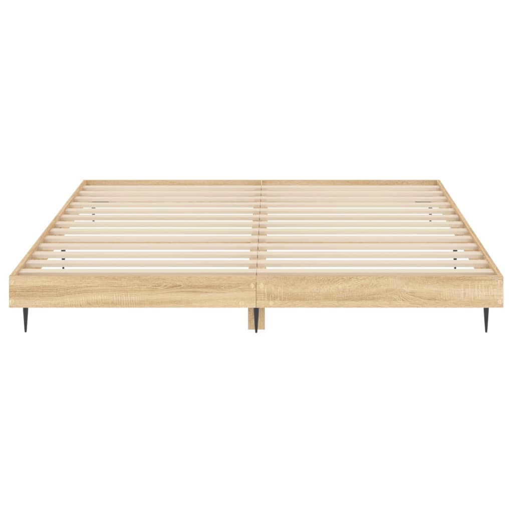 Bed Frame Without Mattress Engineered Wood