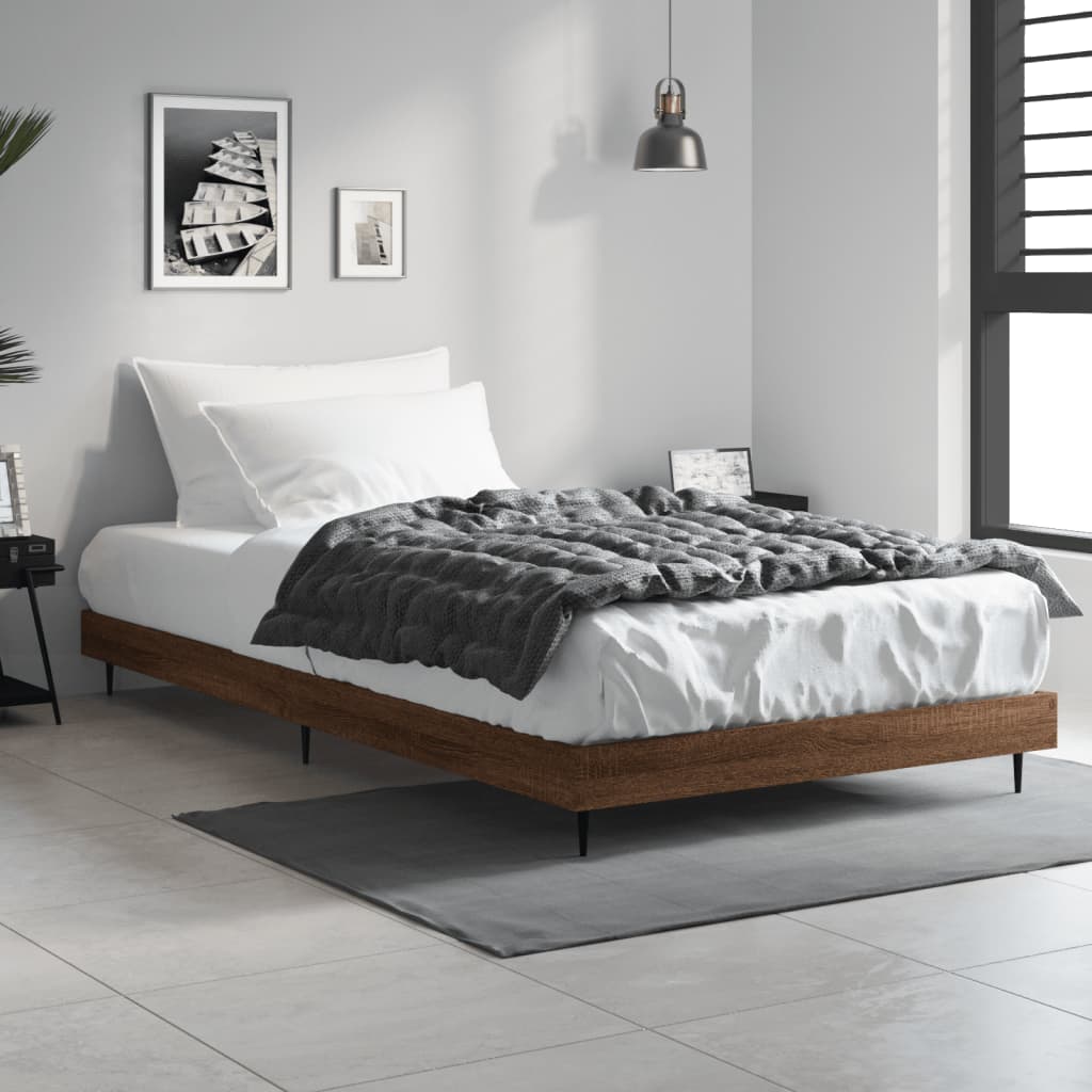 Bed Frame Without Mattress Engineered Wood