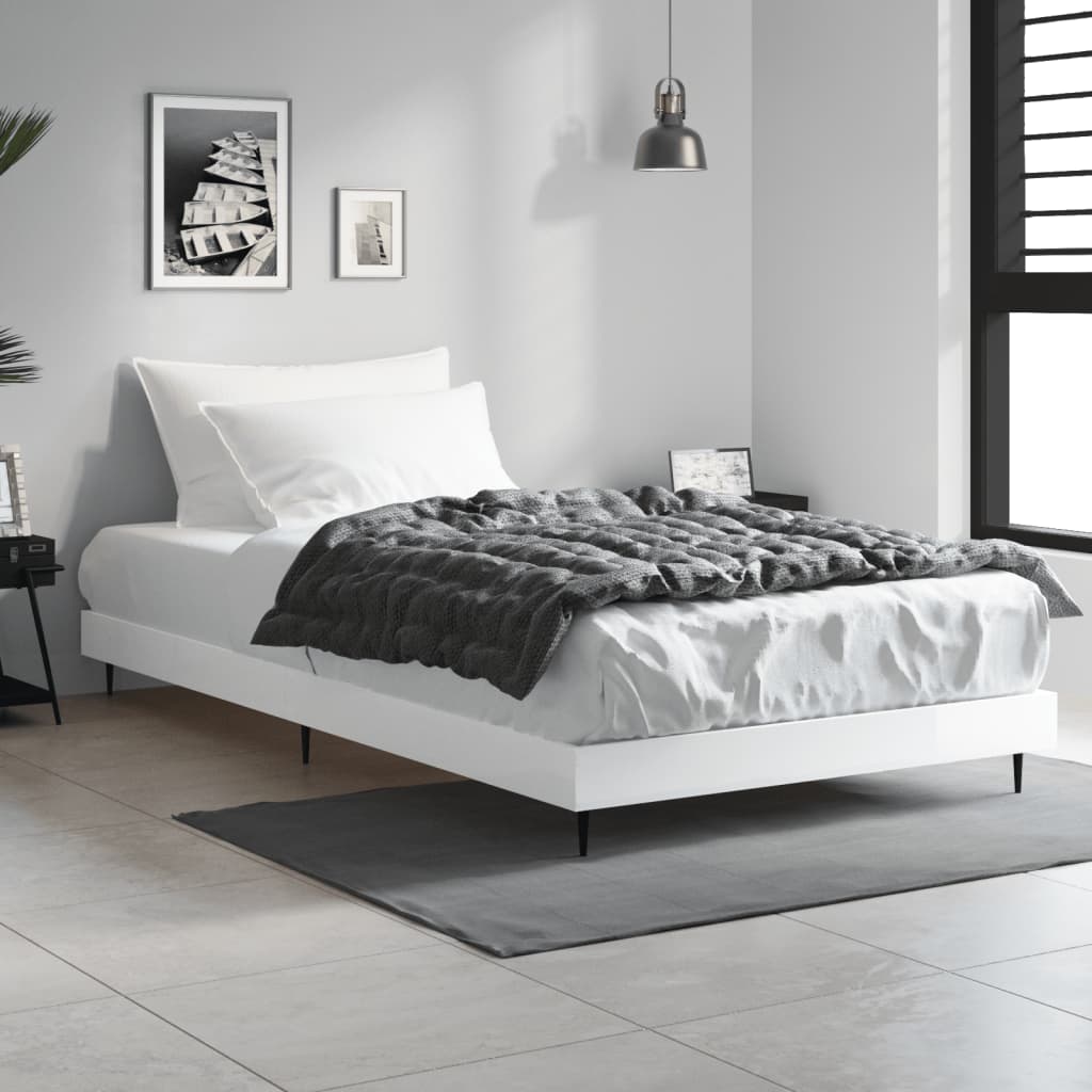 Bed Frame Without Mattress Engineered Wood