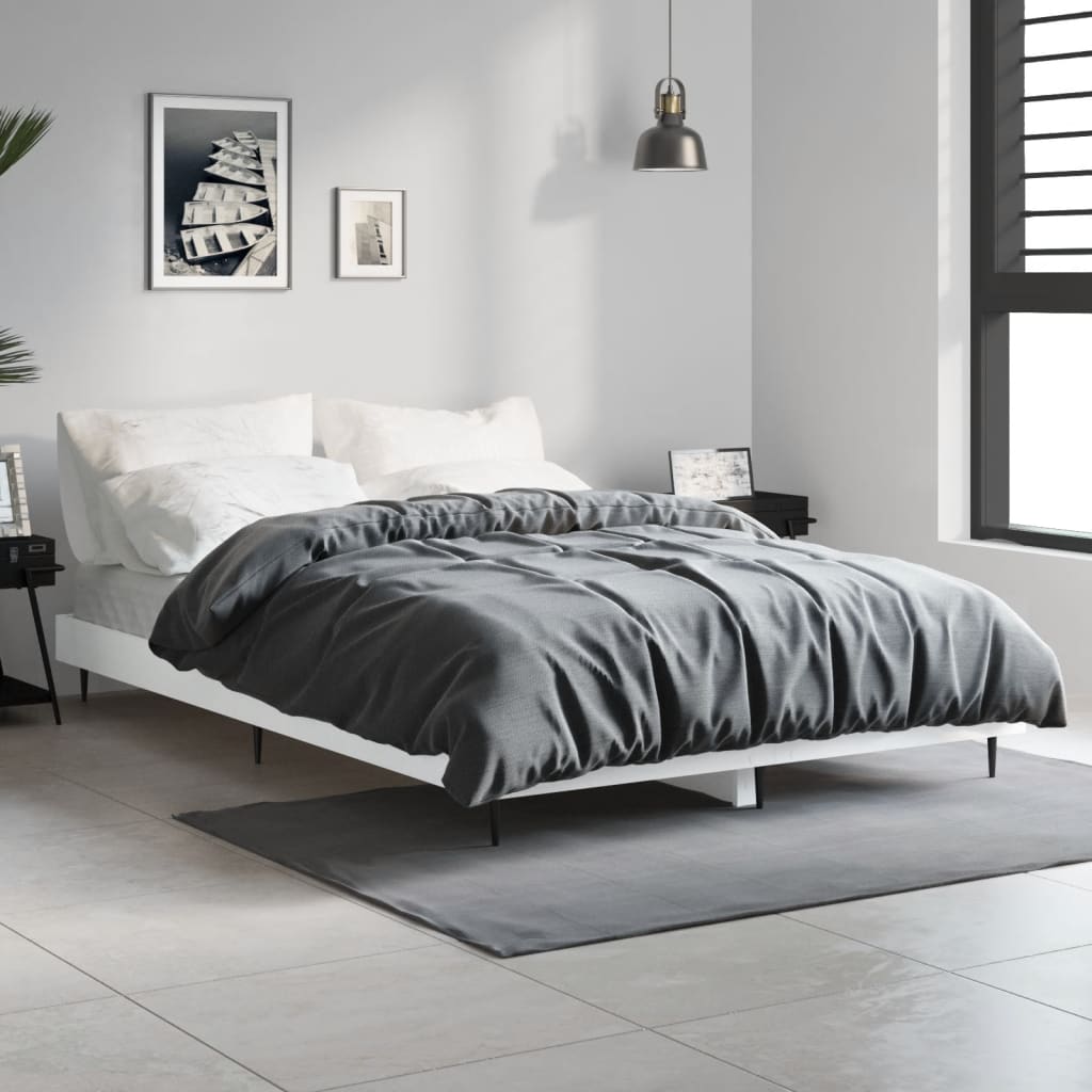 Bed Frame Without Mattress Engineered Wood
