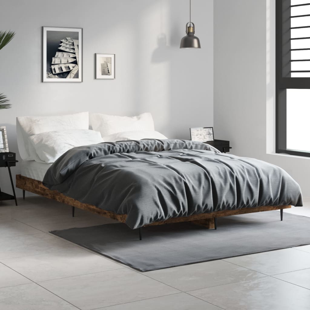 Bed Frame Without Mattress Engineered Wood