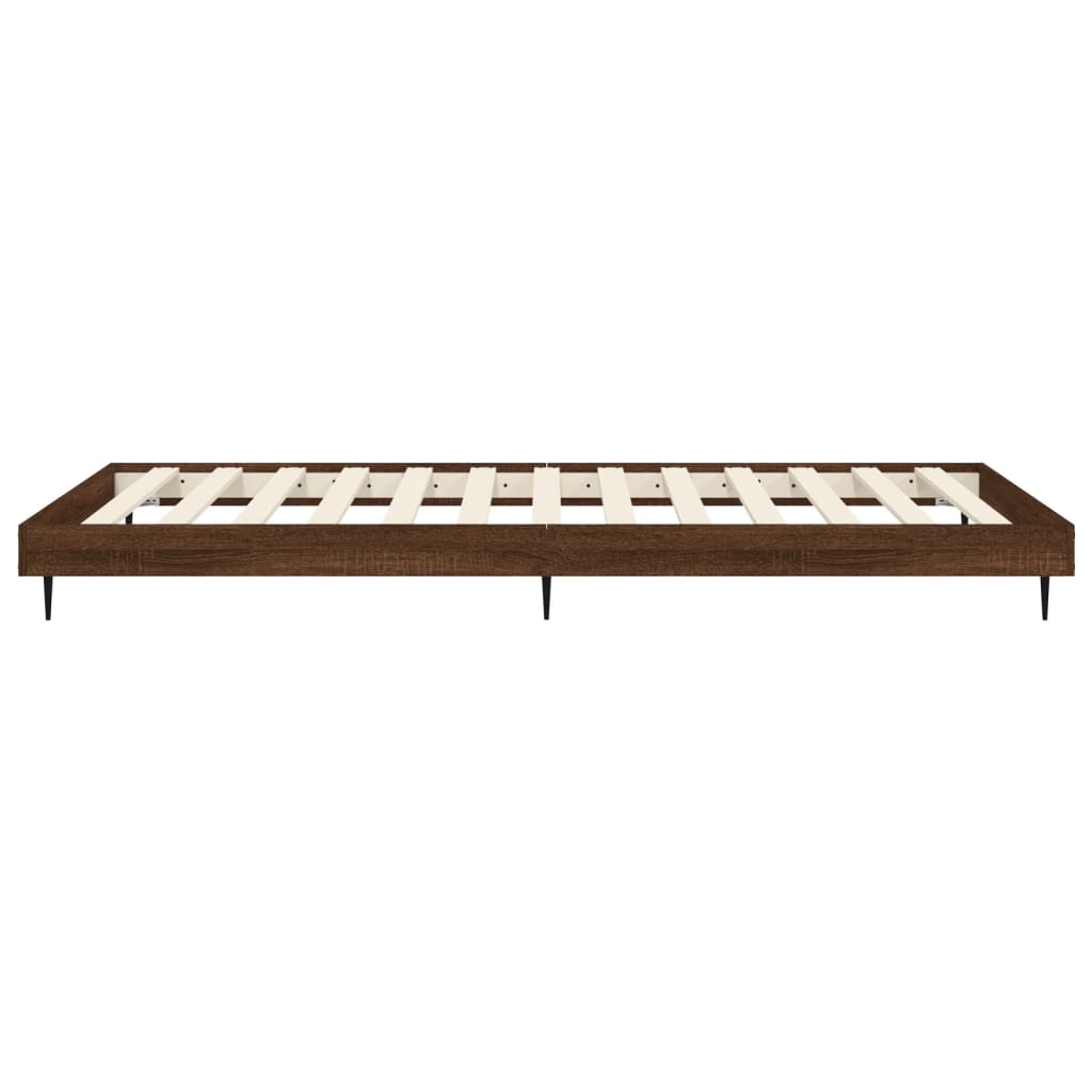 Bed Frame Without Mattress Small Single Engineered Wood