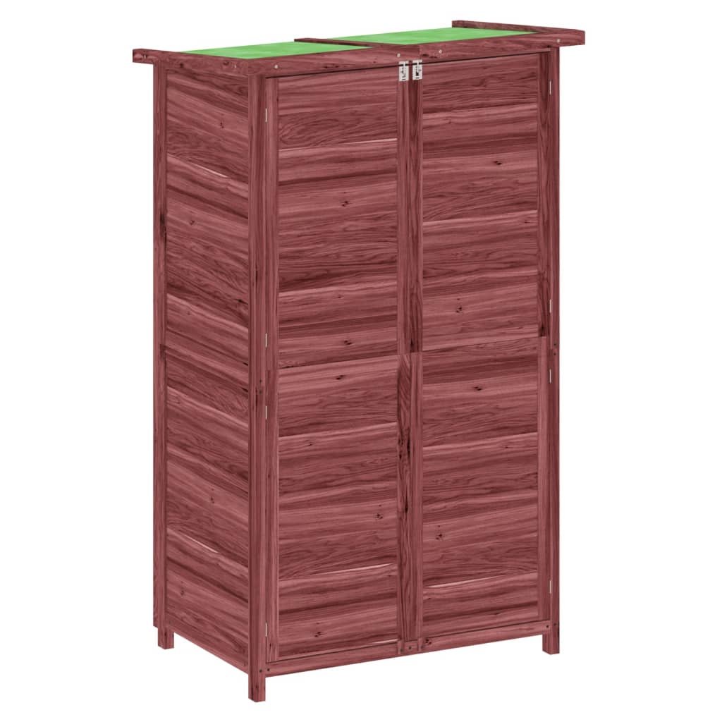 Garden Tool Shed 83X57X140 Cm Solid Wood Pine