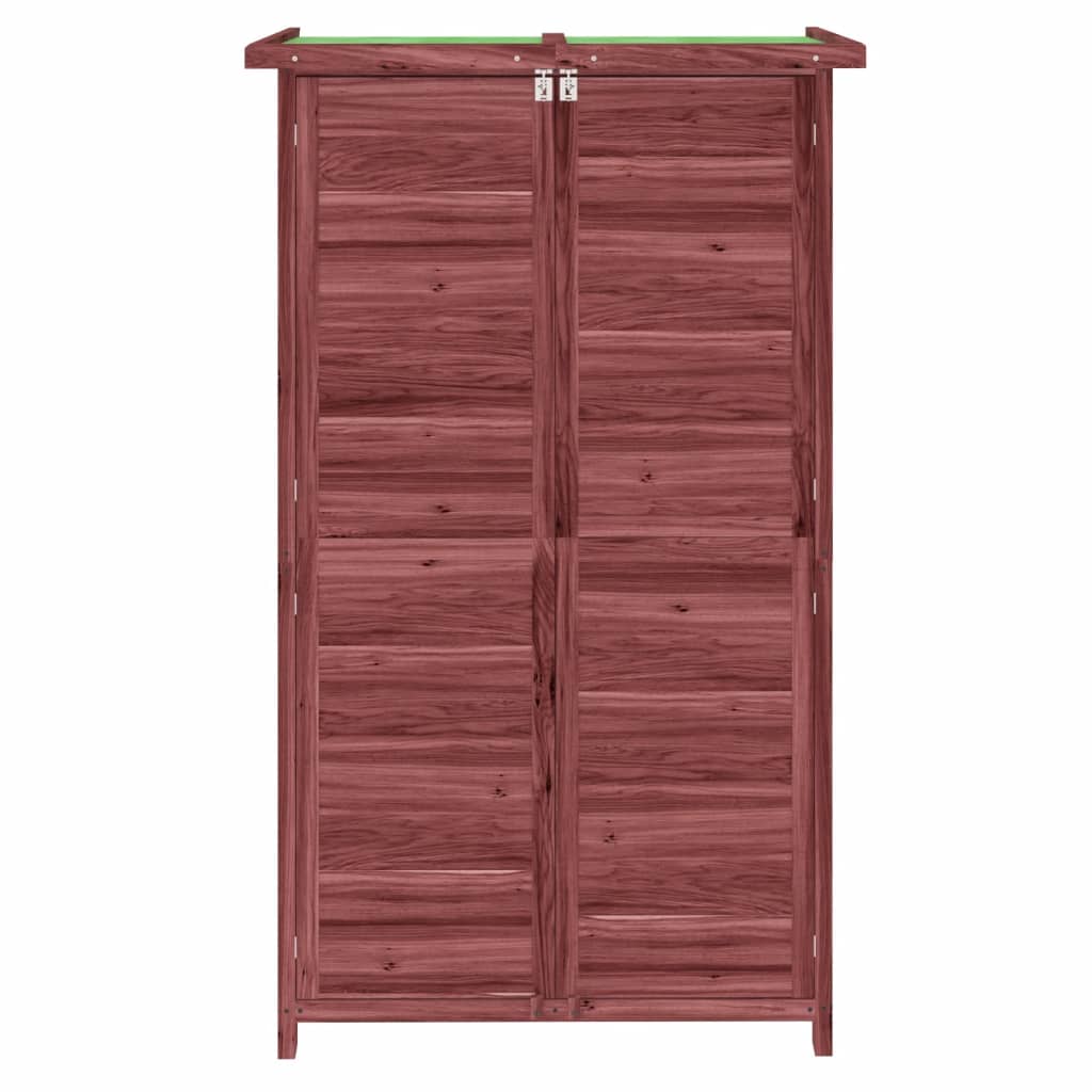 Garden Tool Shed 83X57X140 Cm Solid Wood Pine