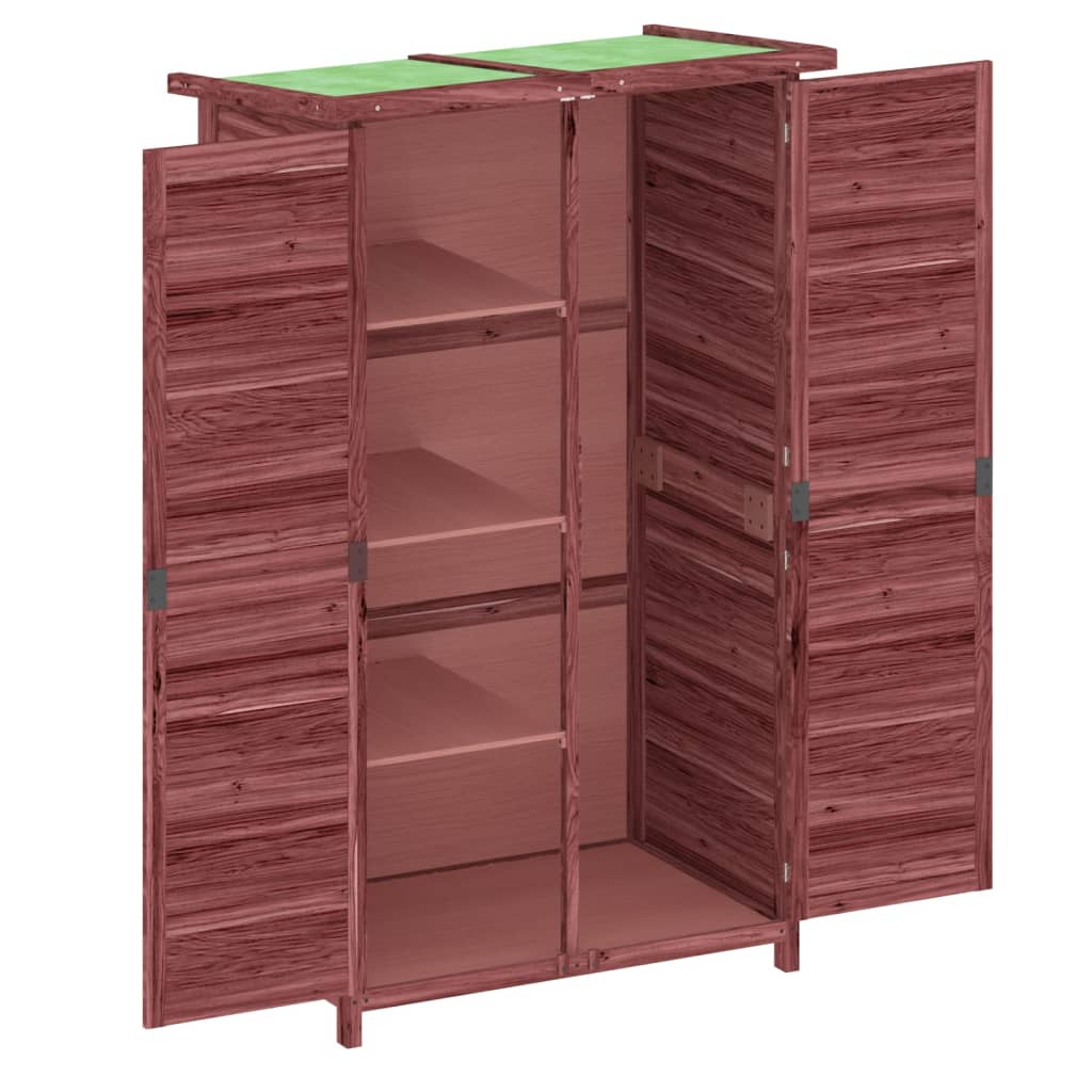 Garden Tool Shed 83X57X140 Cm Solid Wood Pine