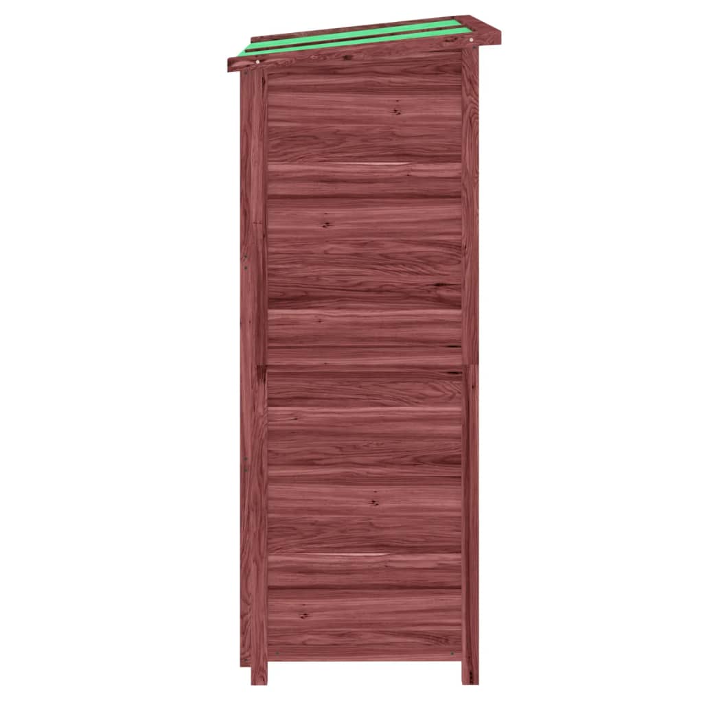 Garden Tool Shed 83X57X140 Cm Solid Wood Pine