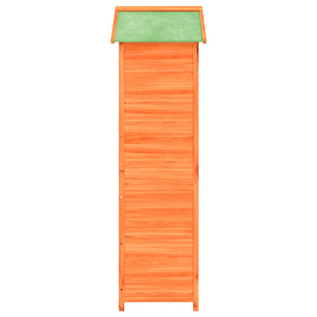 Garden Tool Shed 120X53.5X170 Cm Solid Wood Pine