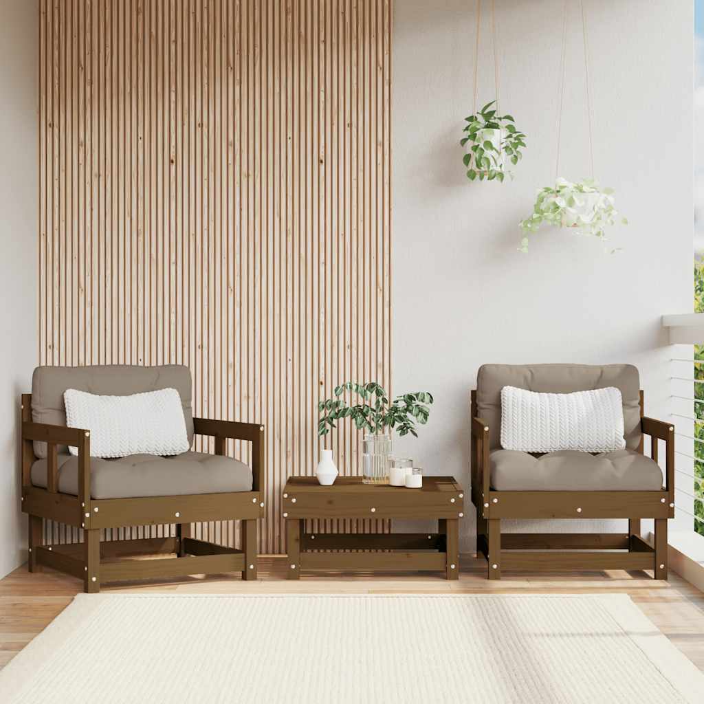 Corner Sofas With Cushions 2 Pcs Grey Solid Wood Pine