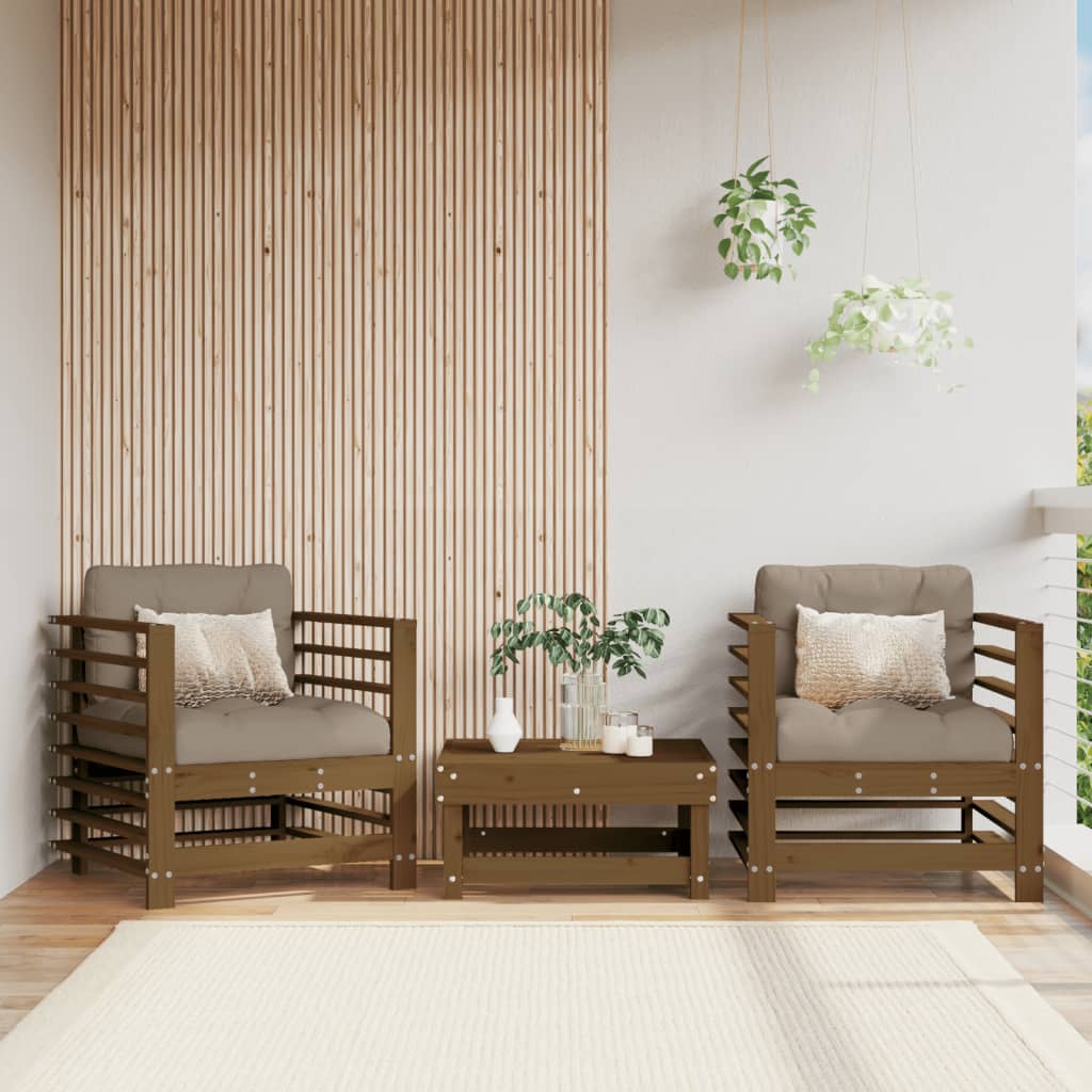 Corner Sofas With Cushions 2 Pcs Grey Solid Wood Pine