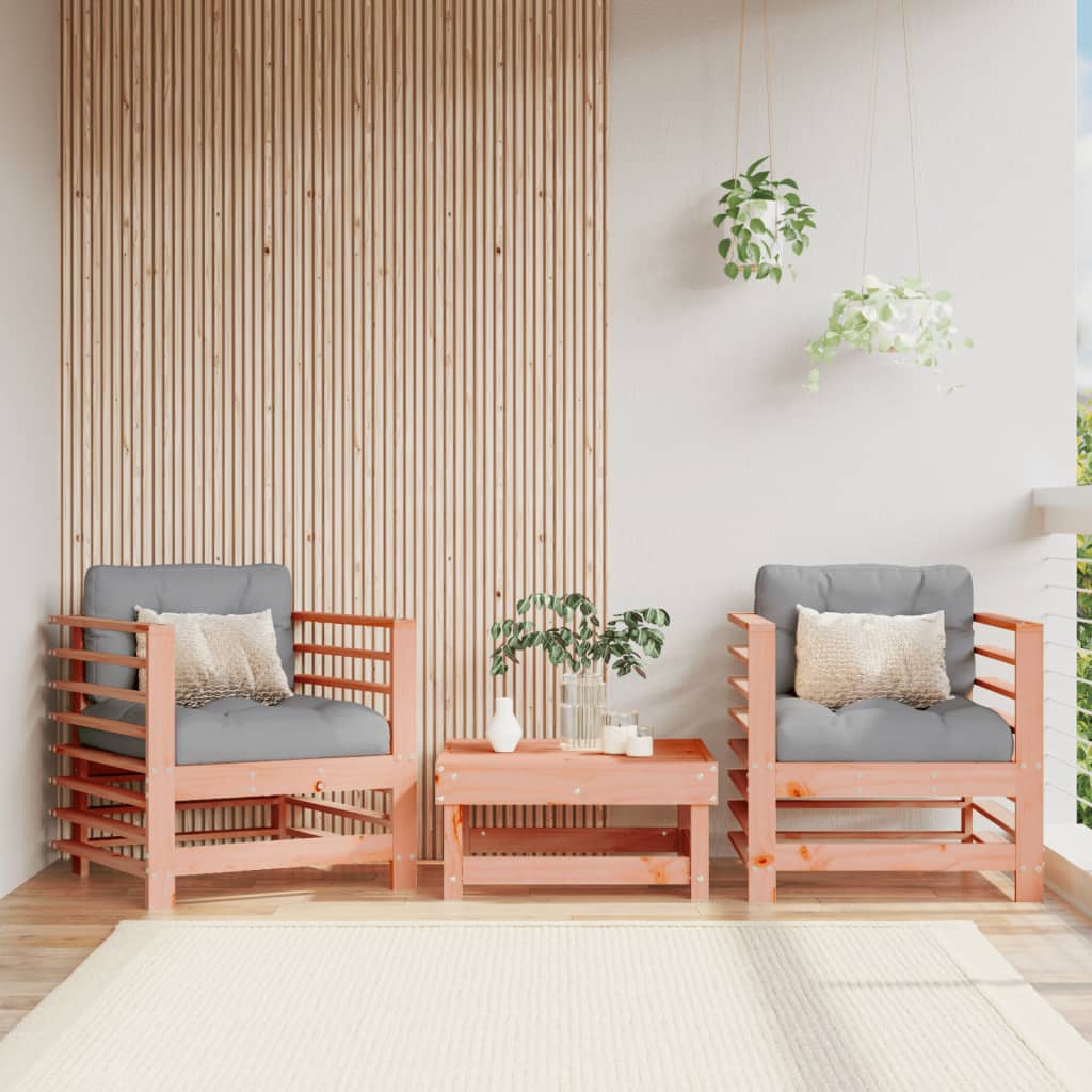 Corner Sofas With Cushions 2 Pcs Grey Solid Wood Pine
