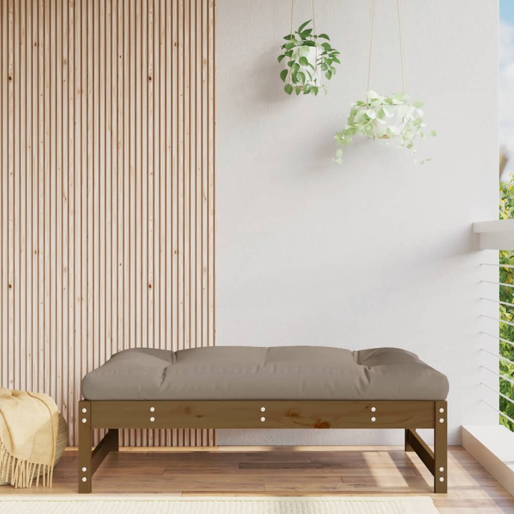 Garden Footstool 120X80 Cm Solid Wood Douglas