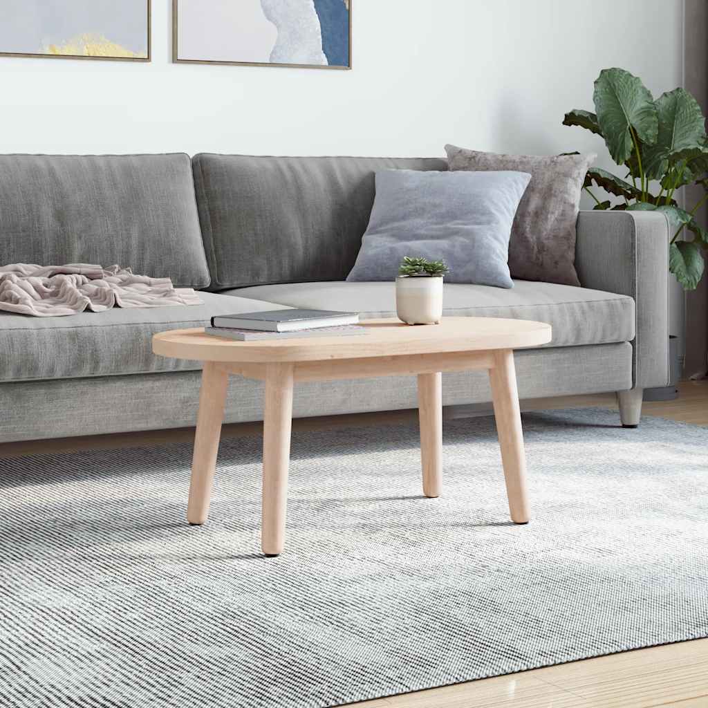 Table Top Solid Wood Pine Oval