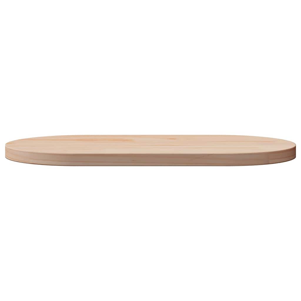 Table Tops Top Solid Wood Pine Oval natural white Solid pine wood (untreated) 10
