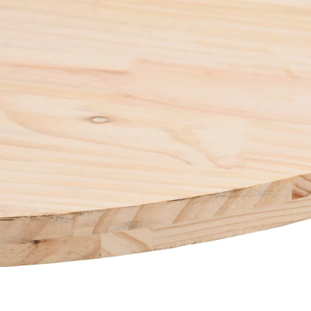 Table Top Solid Wood Pine Oval