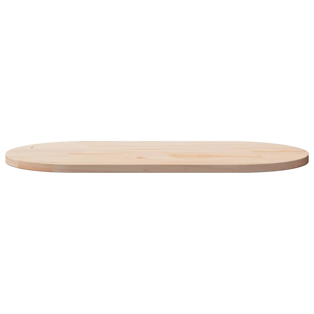 Table Top Solid Wood Pine Oval