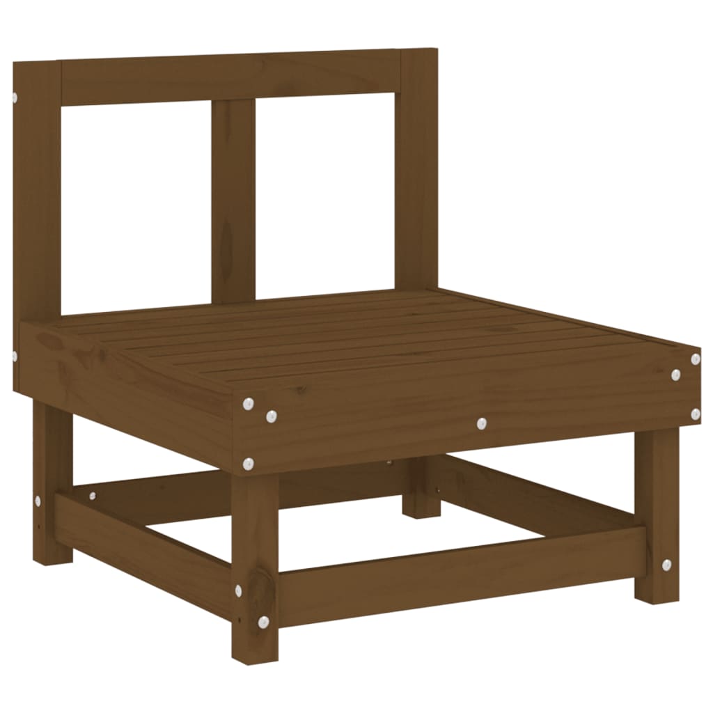 Garden Honey Brown Solid Wood Pine