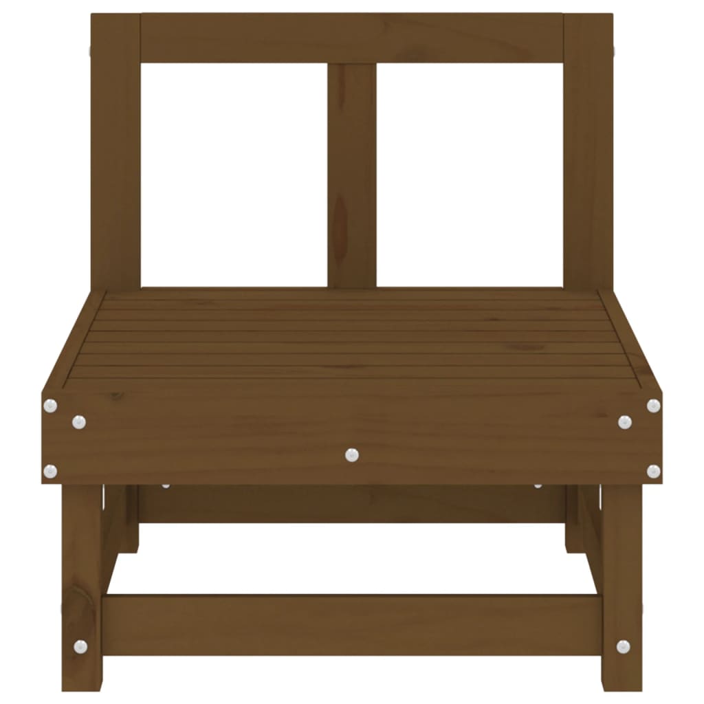Garden Honey Brown Solid Wood Pine