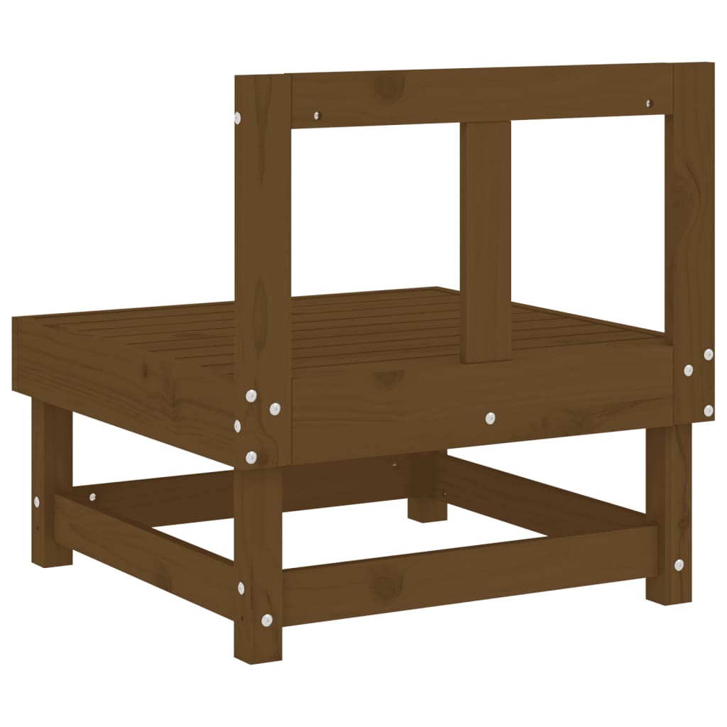 Garden Honey Brown Solid Wood Pine
