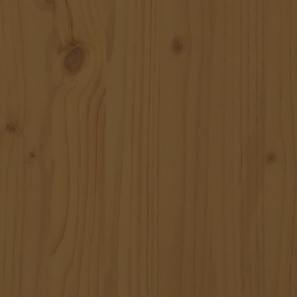Garden Honey Brown Solid Wood Pine