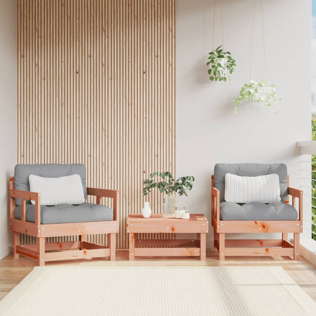 Garden Honey Brown Solid Wood Pine