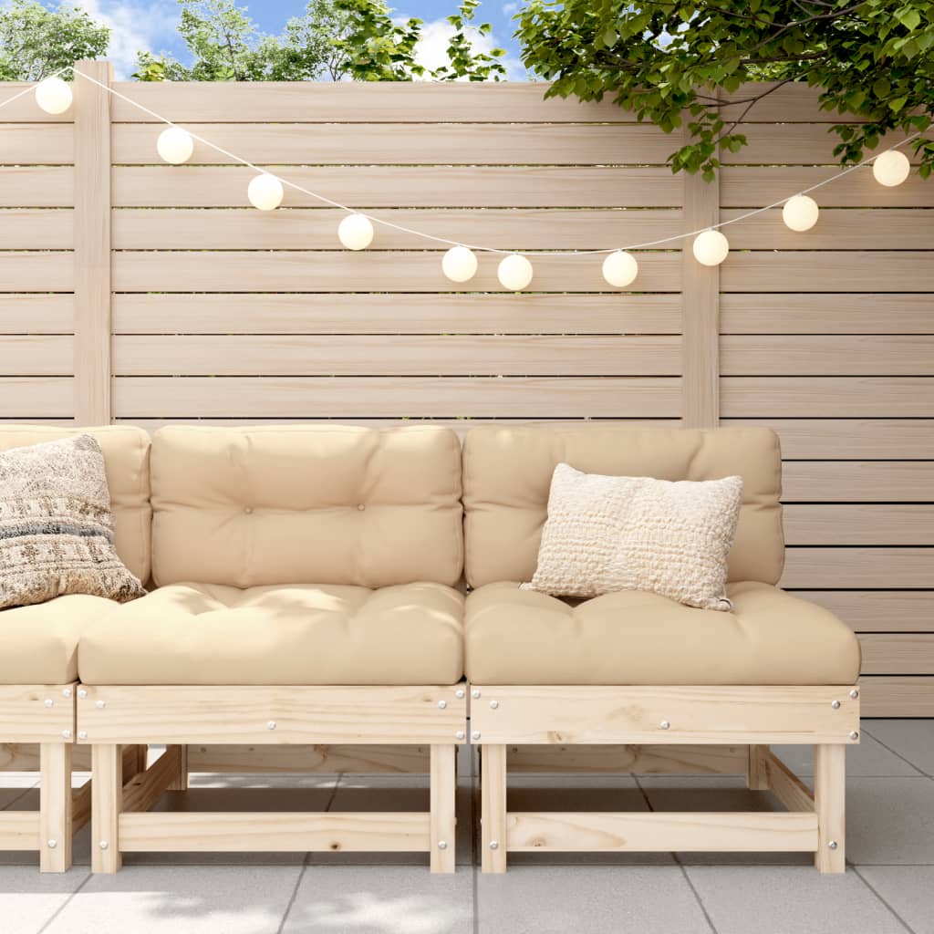Garden Honey Brown Solid Wood Pine