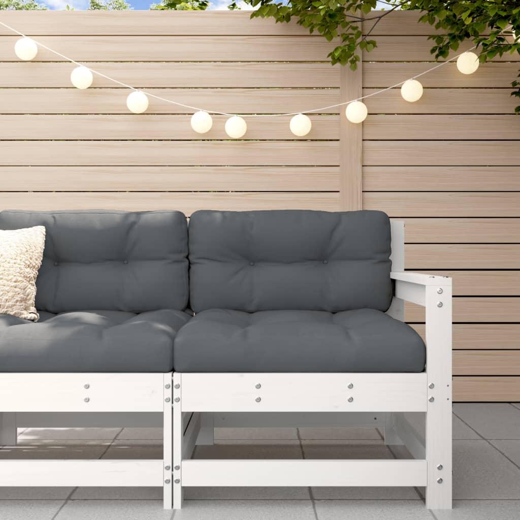 Garden Black Solid Wood Pine