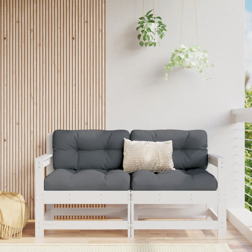 Garden Black Solid Wood Pine