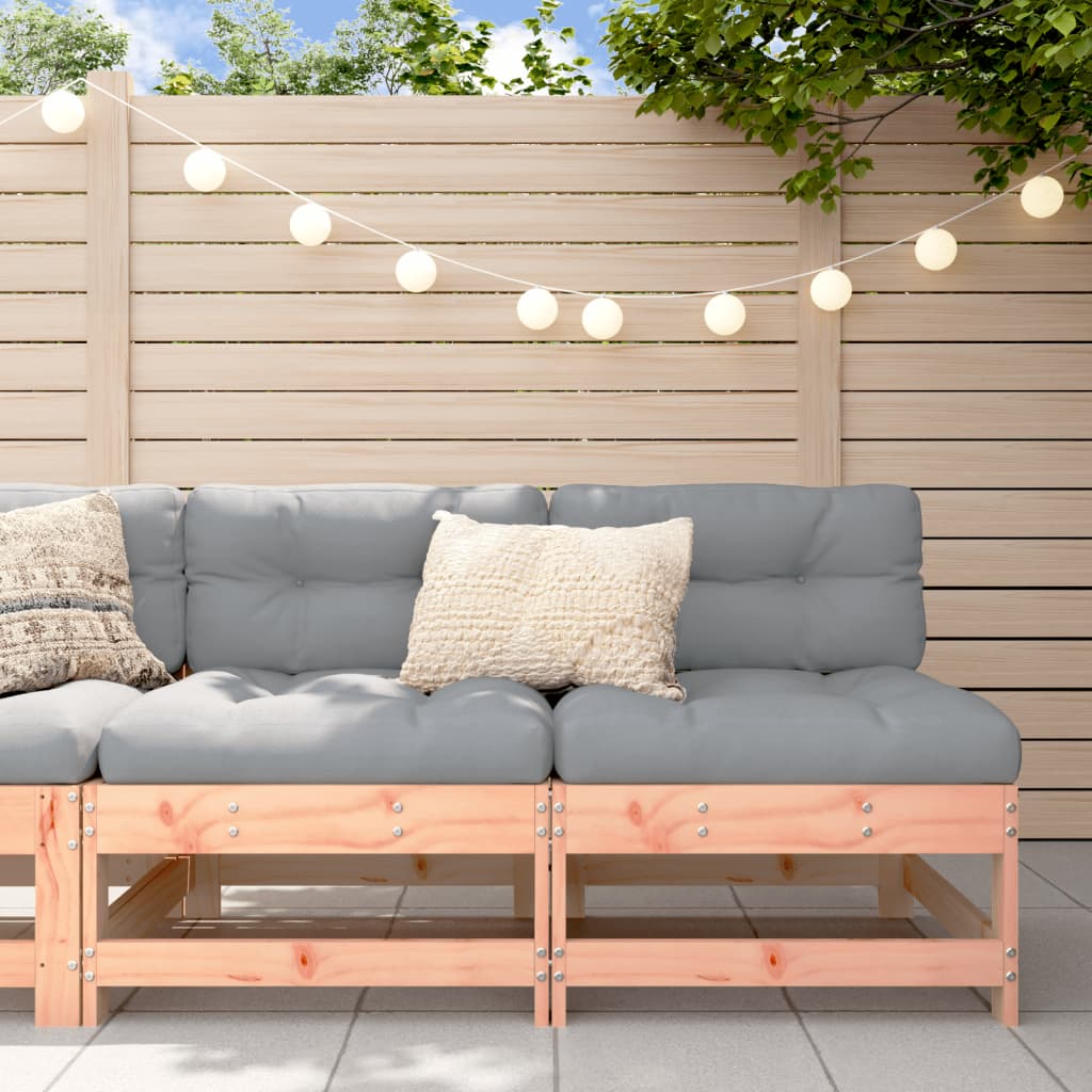 Garden Black Solid Wood Pine