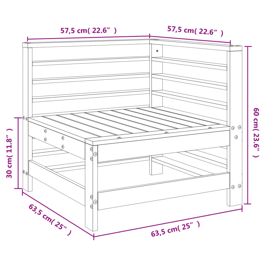 Garden Solid Wood Douglas