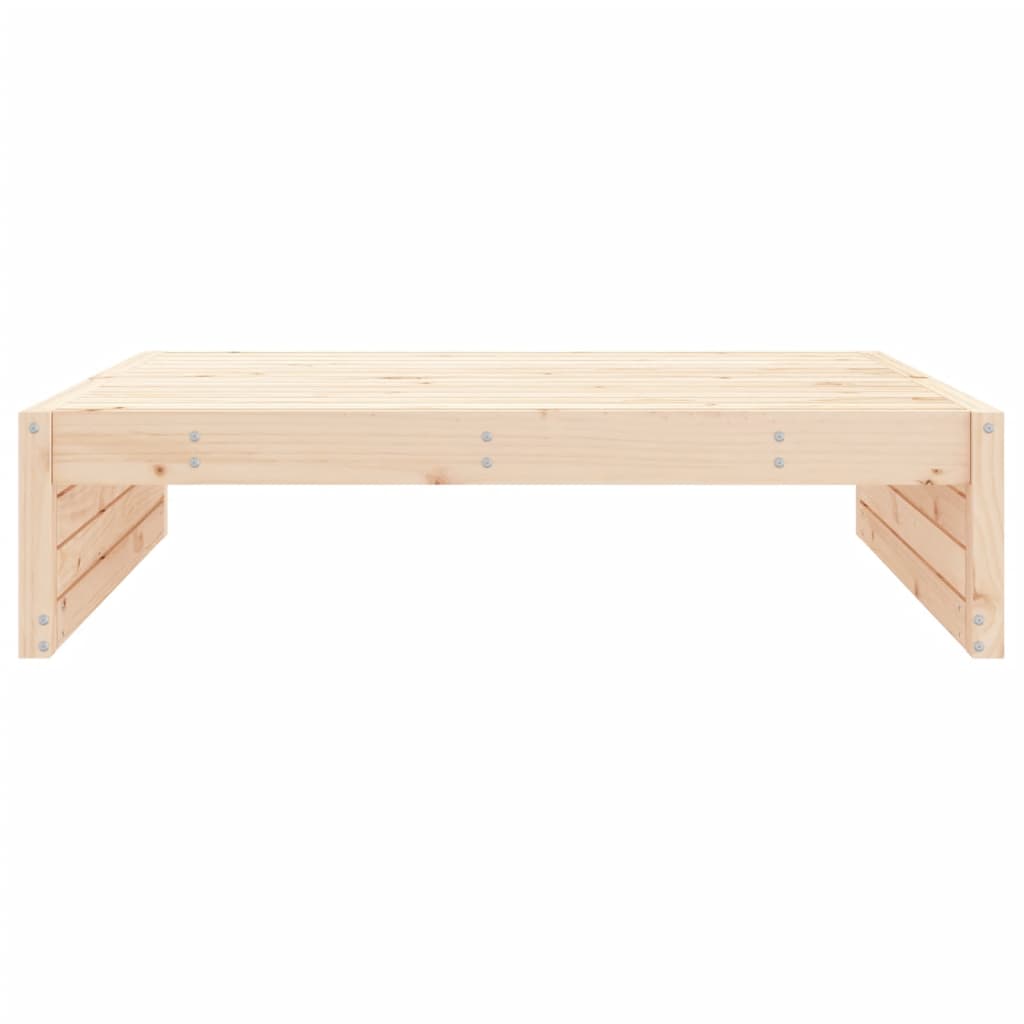 Garden Footstool 120X80 Cm Solid Wood Pine