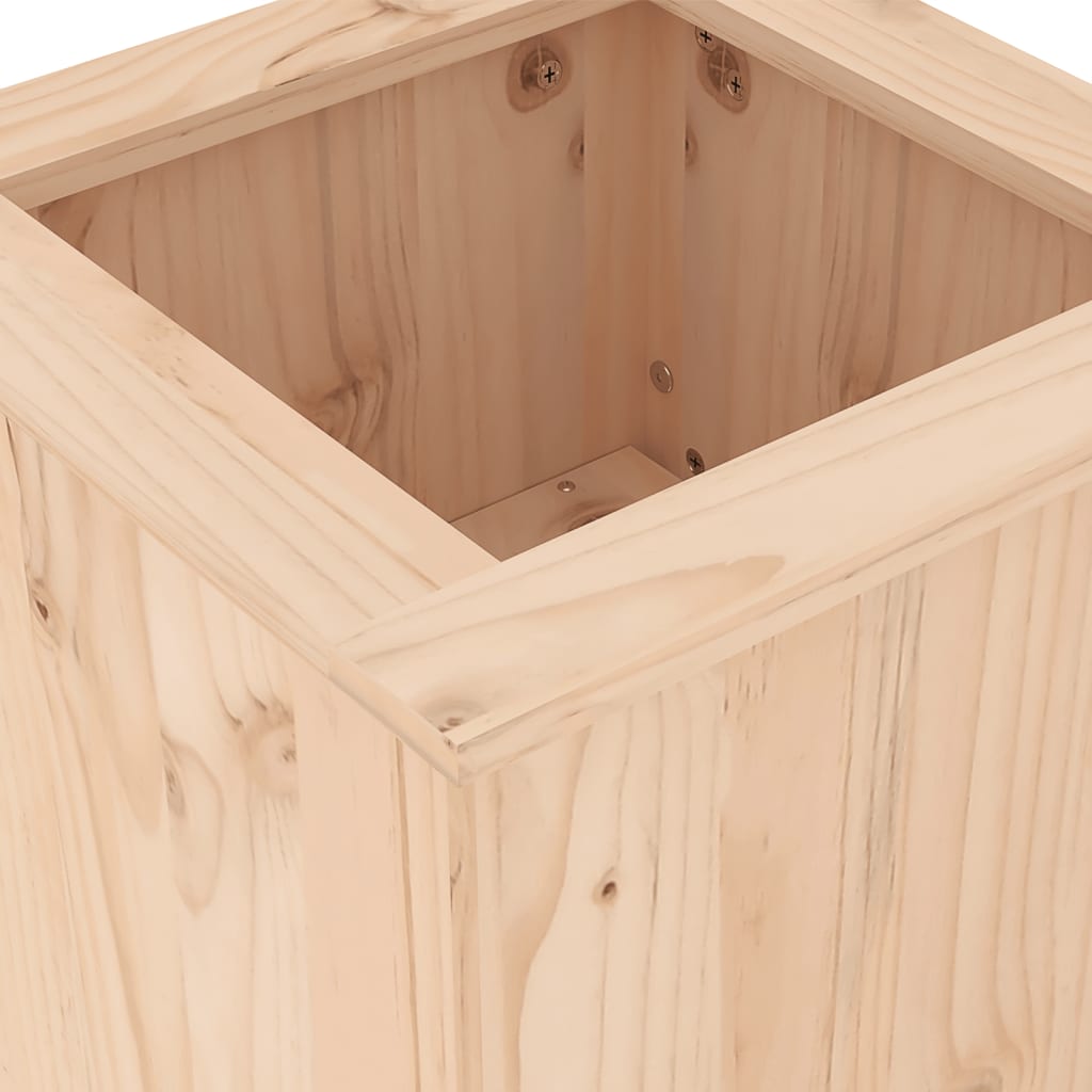 Planter Bench 184.5X39.5X56.5 Cm Solid Wood Pine