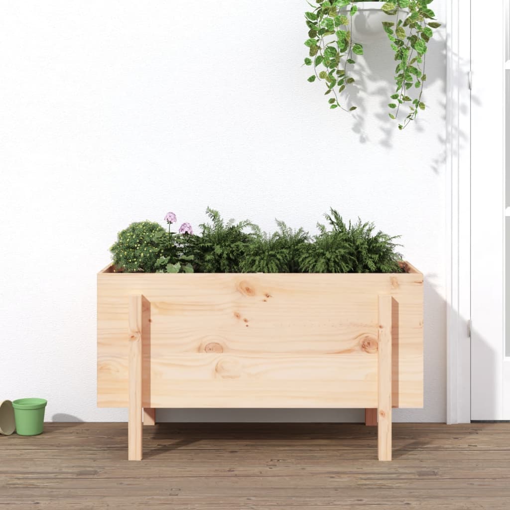 Garden Raised Bed Solid Wood Douglas