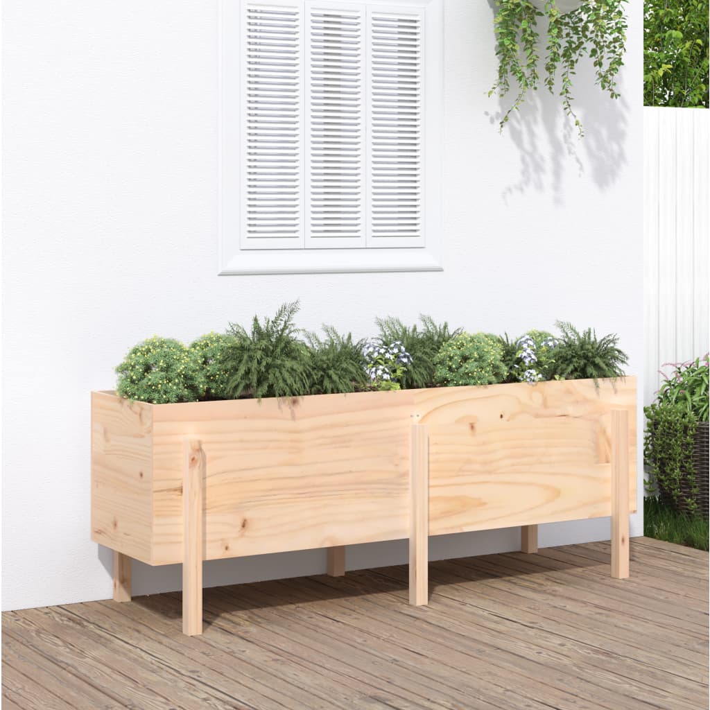 Garden Raised Bed Solid Wood Douglas
