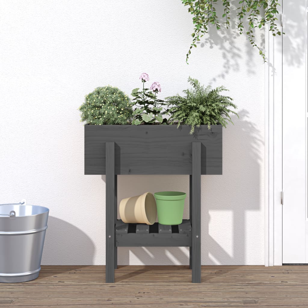Garden Raised Bed Solid Wood Douglas