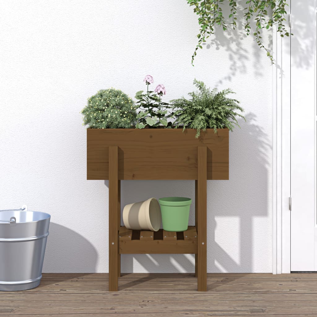 Garden Raised Bed Solid Wood Douglas