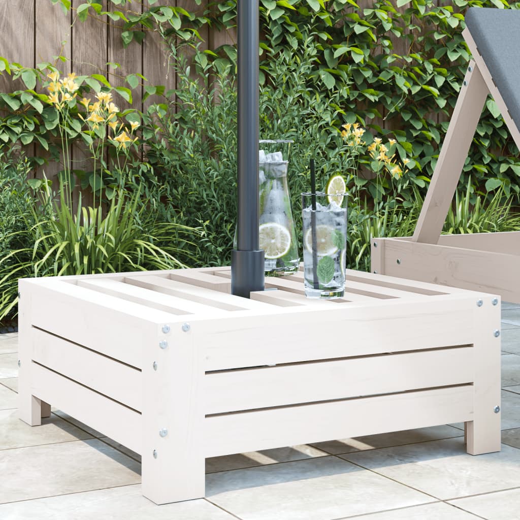 Parasol Base Cover Solid Wood Pine