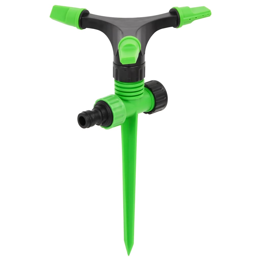 Rotating Sprinklers 4 Pcs Green And Black 16X13.5X25.5 Cm Abs&Pp