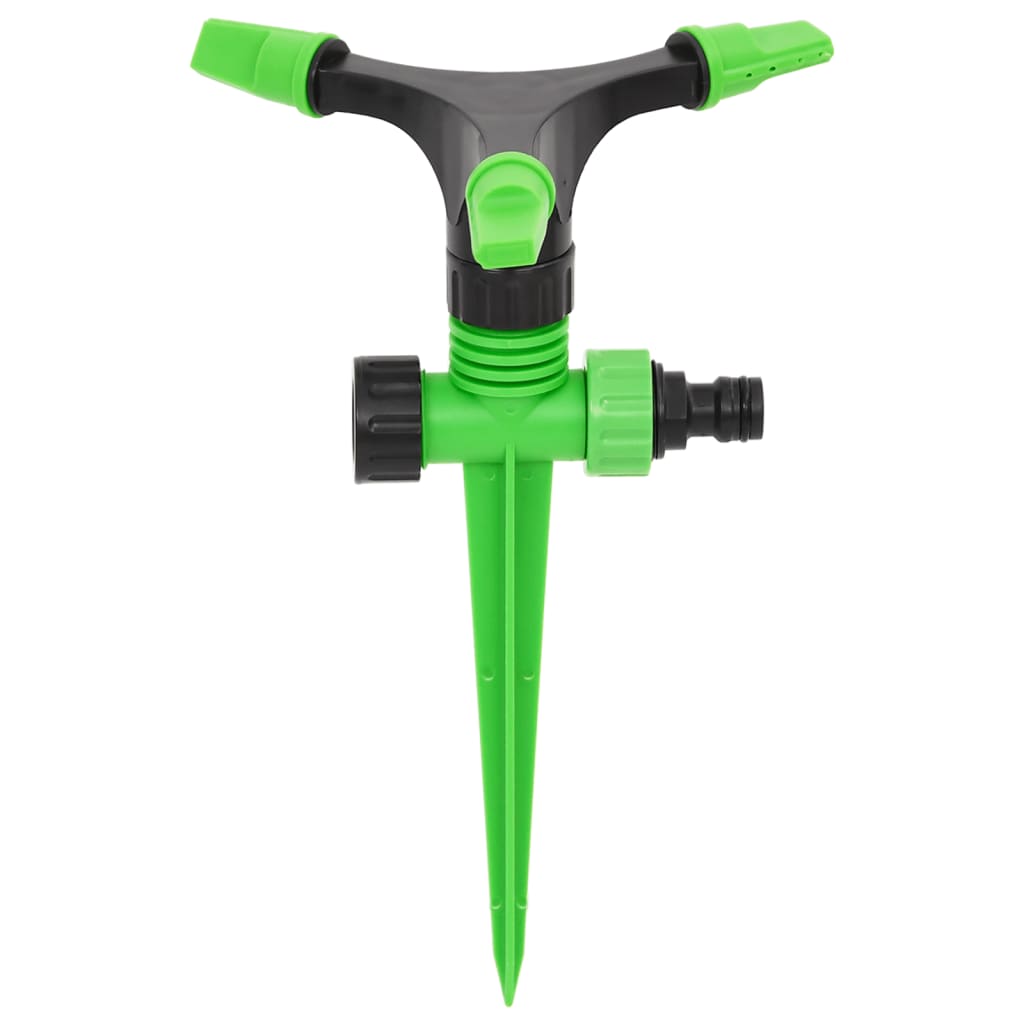 Rotating Sprinklers 4 Pcs Green And Black 16X13.5X25.5 Cm Abs&Pp