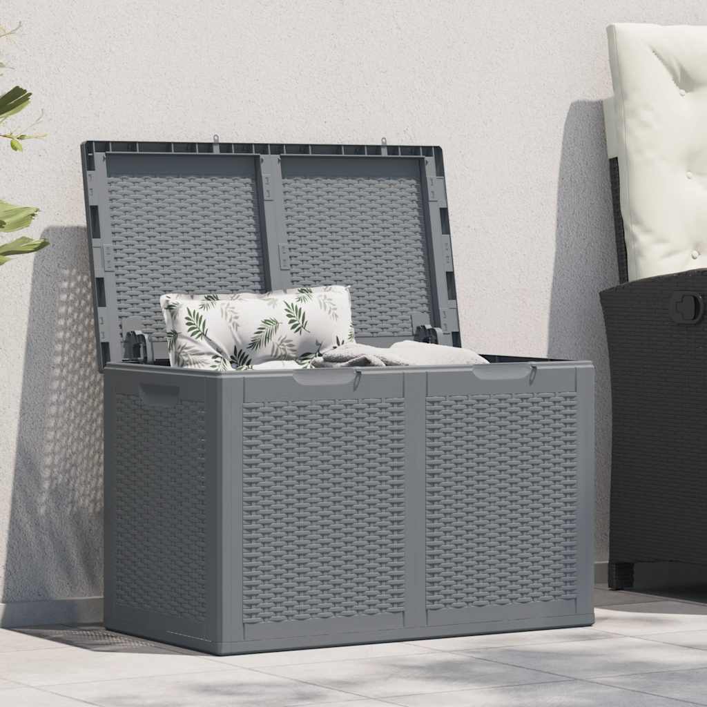 Garden Storage Box Pp Rattan